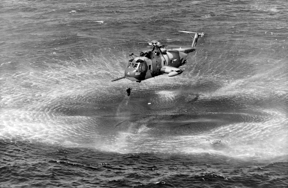 HH-3E Jolly Green Giant helicopter Vietnam